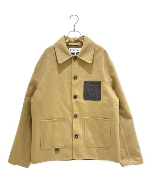 LOEWE（ロエベ）LOEWE (ロエベ) ワークウエアジャケット ベージュ サイズ:48の古着・服飾アイテム