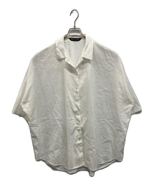 mizuiro-ind（ミズイロインド）mizuiro-ind (ミズイロインド) リネン混シャツ ホワイト サイズ:Freeの古着・服飾アイテム