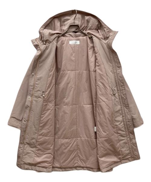 DoCLASSE（ドゥクラッセ）DoCLASSE (ドゥクラッセ) マジカルサーモ・グログラン／中綿フーデットコート ピンク サイズ:XLの古着・服飾アイテム