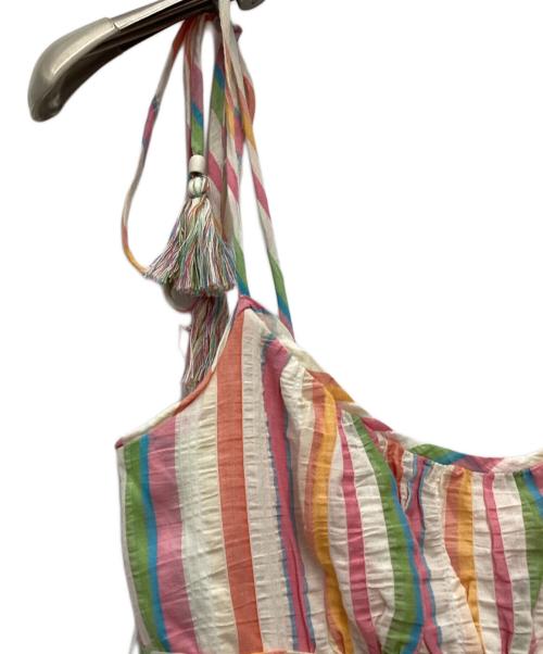 ZIMMERMANN（ジマーマン）ZIMMERMANN (ジマーマン) ストライプキャミソールワンピース マルチカラー サイズ:SIZE 0の古着・服飾アイテム