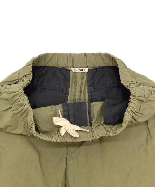AURALEE（オーラリー）AURALEE (オーラリー) HIGH COUNT FINX CHAMBRAY PANTS グリーン サイズ:3の古着・服飾アイテム
