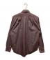 camisas manolo (カミサス マノロ) ストライプシャツ ブラウン サイズ:46：17000円