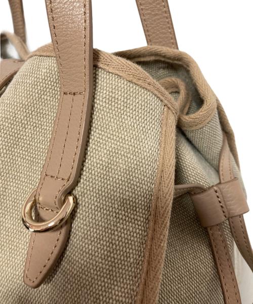 FURLA（フルラ）FURLA (フルラ) NET L TOTE トートバッグ ベージュの古着・服飾アイテム