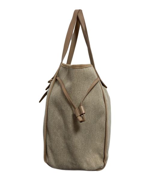 FURLA（フルラ）FURLA (フルラ) NET L TOTE トートバッグ ベージュの古着・服飾アイテム