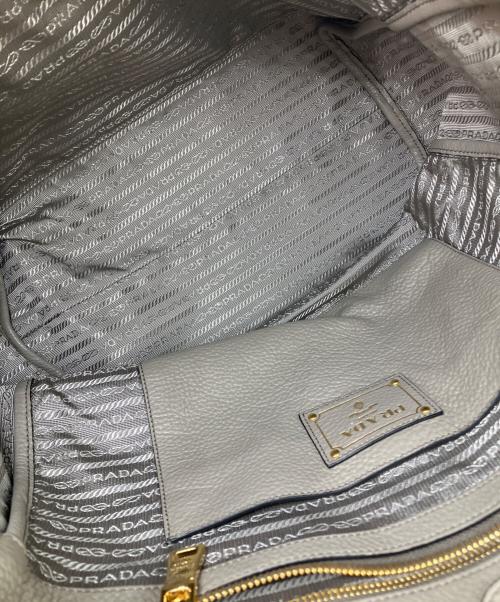 PRADA（プラダ）PRADA (プラダ) 2WAYバッグ ベージュの古着・服飾アイテム