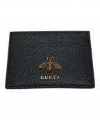 GUCCIグッチ）の古着「アニマリエ　カードケース」｜ブラック