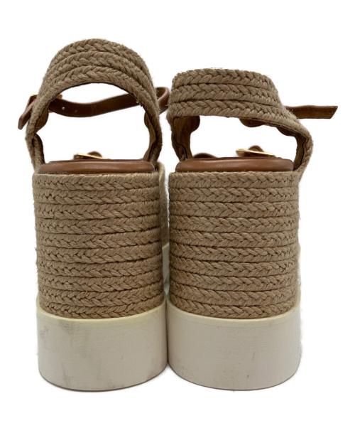 STELLA McCARTNEY（ステラマッカートニー）STELLA McCARTNEY (ステラマッカートニー) エリスプラットフォームサンダル ブラウン サイズ:SIZE37 2/1の古着・服飾アイテム