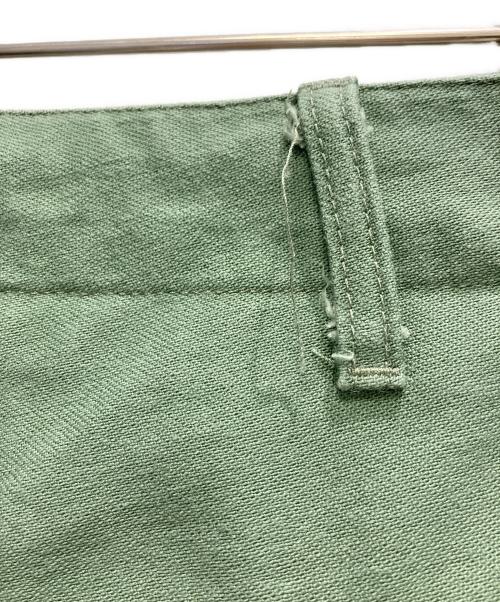 BEAMS PLUS（ビームスプラス）BEAMS PLUS (ビームスプラス) Engineered Garments (エンジニアドガーメンツ) Back Satin Diner Fatigue Pants オリーブ サイズ:XSの古着・服飾アイテム