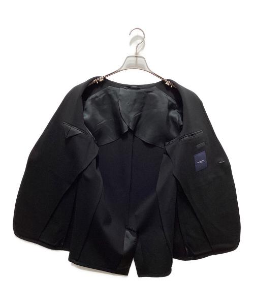 RAINMAKER（レインメーカー）RAINMAKER (レインメーカー) ポンチノーカラージャケット ブラック サイズ:4の古着・服飾アイテム