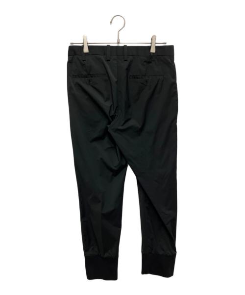 NEIL BARRETT（ニールバレット）NEIL BARRETT (ニールバレット) リブストレッチナイロンパンツ ブラック サイズ:44の古着・服飾アイテム