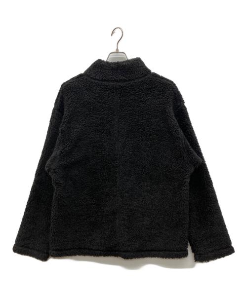 nestrobe confect（ネストローブ コンフェクト）nestrobe confect (ネストローブ コンフェクト) ウールボアスタンドカラープルオーバー ブラック サイズ:3の古着・服飾アイテム