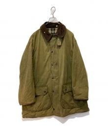 Barbour（バブアー）の古着「BORDERオイルドジャケット」｜オリーブ