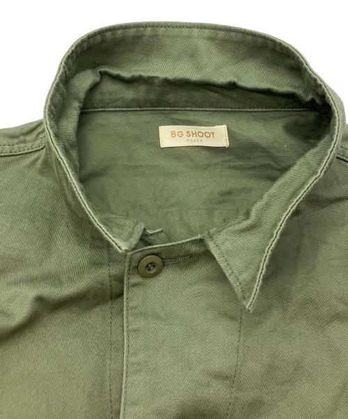 8G SHOOT COUNTRY CLUB（エイジシュートカントリークラブ）8G SHOOT COUNTRY CLUB (エイジシュートカントリークラブ) オーバーオール オリーブ サイズ:XLの古着・服飾アイテム