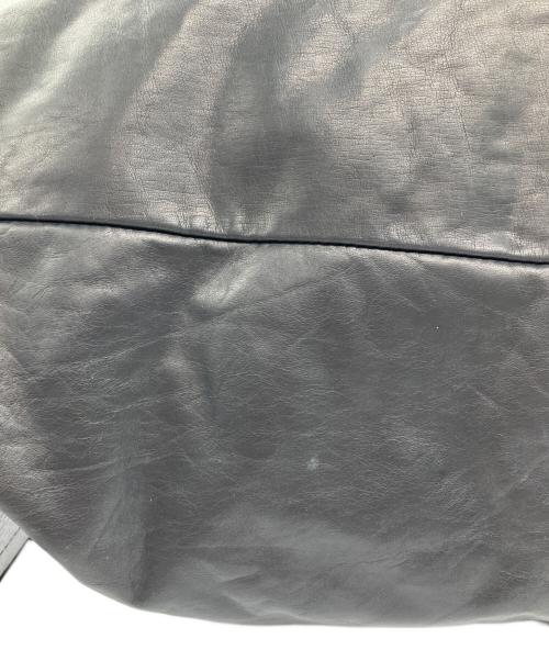 MR.OLIVE（ミスターオリーブ）MR.OLIVE (ミスターオリーブ) LEATHER MESSENGER BAG ブラックの古着・服飾アイテム