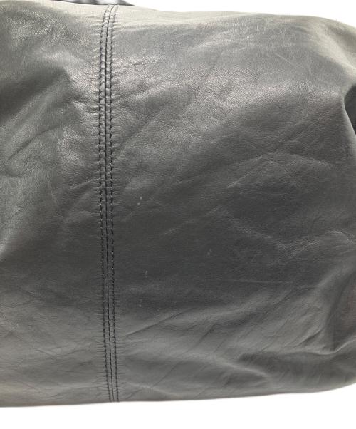 MR.OLIVE（ミスターオリーブ）MR.OLIVE (ミスターオリーブ) LEATHER MESSENGER BAG ブラックの古着・服飾アイテム