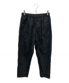 BURLAP OUTFITTER（バーラップアウトフィッター）の古着「TRACK PANT/とらっくパンツ」｜ブラック