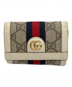 GUCCIグッチ）の古着「3つ折り財布」｜アイボリー