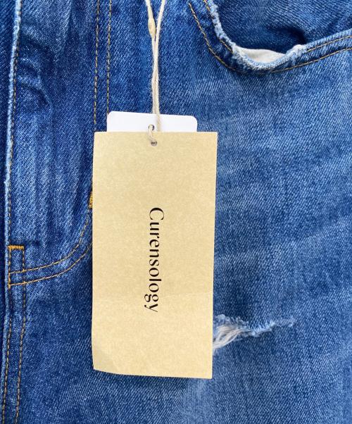 Curensology（カレンソロジー）Curensology (カレンソロジー) カーヴィーデニム インディゴ サイズ:32 未使用品の古着・服飾アイテム