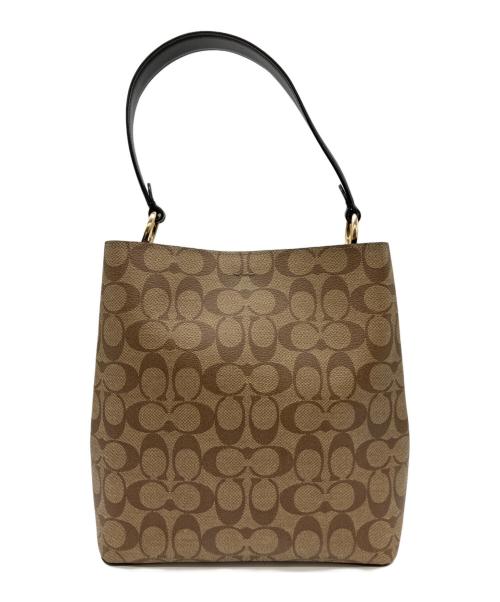 COACH（コーチ）COACH (コーチ) バッグ ベージュの古着・服飾アイテム