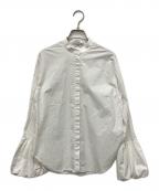 CLANEクラネ）の古着「BALLOON CUFF SHIRT」｜ホワイト