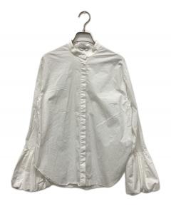 RAMDOM ENFOLD エンフォルド SLIT OFFICIAL SEWN｜ENFÖLD AND T-SHIRT｜38｜WHT｜CUT LONG-SLEEVE SLIT 38サイズ BLOUSE トップス