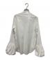 CLANE (クラネ) BALLOON CUFF SHIRT ホワイト サイズ:1：4000円