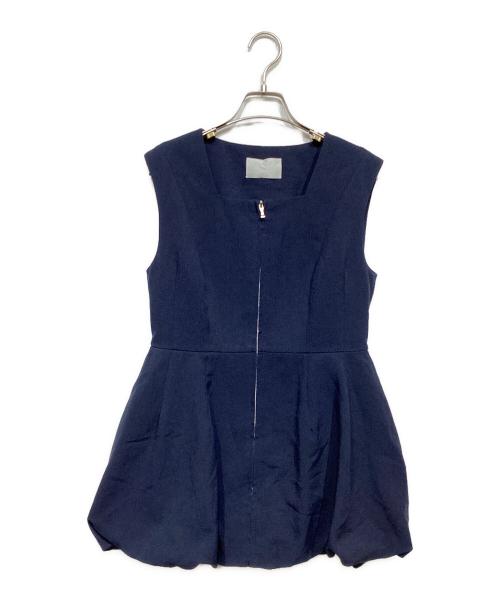 CELFORD（セルフォード）CELFORD (セルフォード) バルーンペプラムセットアップ ネイビー サイズ:36の古着・服飾アイテム