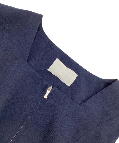 CELFORD（セルフォード）CELFORD (セルフォード) バルーンペプラムセットアップ ネイビー サイズ:36の古着・服飾アイテム