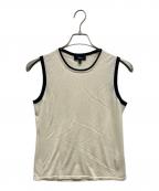 theoryセオリー）の古着「REGAL WOOL SILK TRIM SHELL」｜アイボリー