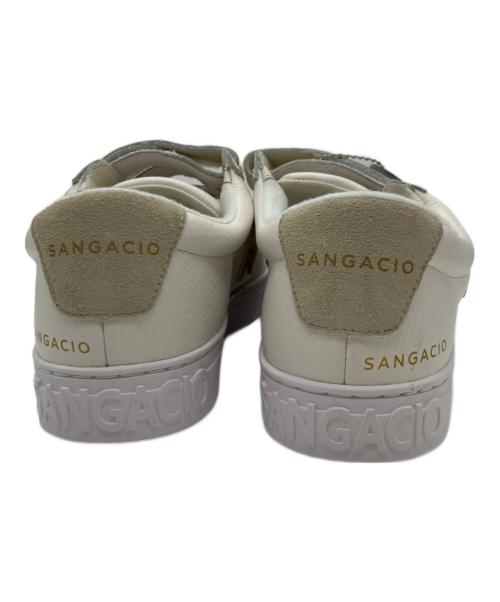 Sangacio（サンガッチョ）Sangacio (サンガッチョ) ベルクロスニーカー ホワイト サイズ:24㎝の古着・服飾アイテム