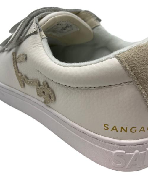 Sangacio（サンガッチョ）Sangacio (サンガッチョ) ベルクロスニーカー ホワイト サイズ:24㎝の古着・服飾アイテム