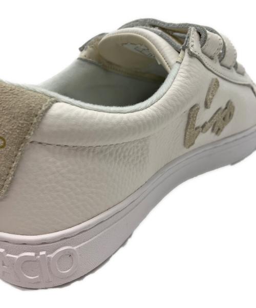 Sangacio（サンガッチョ）Sangacio (サンガッチョ) ベルクロスニーカー ホワイト サイズ:24㎝の古着・服飾アイテム