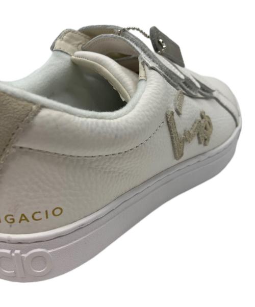 Sangacio（サンガッチョ）Sangacio (サンガッチョ) ベルクロスニーカー ホワイト サイズ:24㎝の古着・服飾アイテム