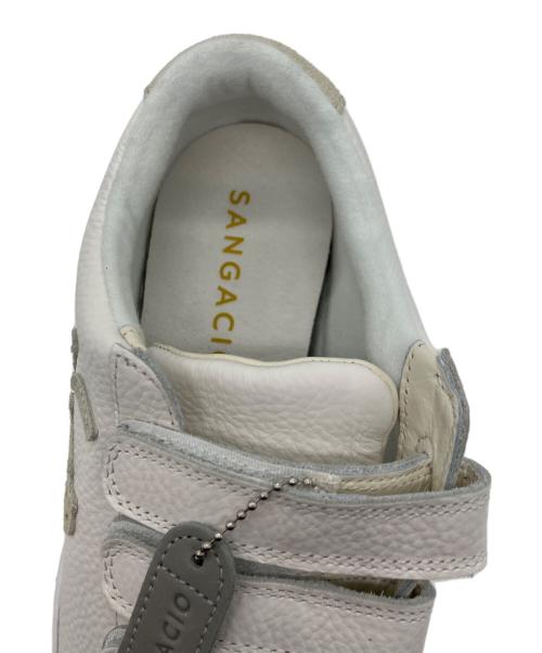 Sangacio（サンガッチョ）Sangacio (サンガッチョ) ベルクロスニーカー ホワイト サイズ:24㎝の古着・服飾アイテム