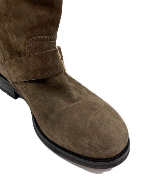 JIMMY CHOO（ジミーチュウ）JIMMY CHOO (ジミーチュウ) YOUTHエンジニアブーツ ブラウン サイズ:37の古着・服飾アイテム