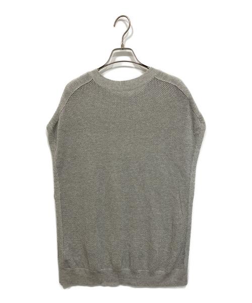 Lisiere（リジェール）Lisiere (リジェール) Mesh Knit グレー サイズ:freeの古着・服飾アイテム