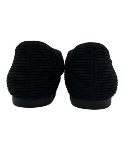 VIVAIA（ビバイア）VIVAIA (ビバイア) スクエアトゥ エクストラワイドフラットシューズ ブラック サイズ:41.5の古着・服飾アイテム