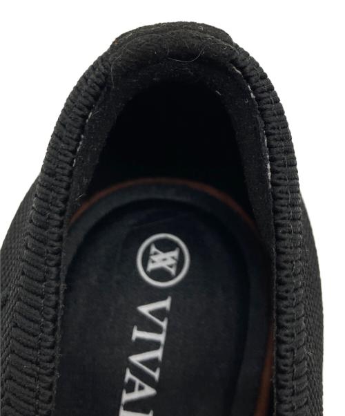 VIVAIA（ビバイア）VIVAIA (ビバイア) ポインテッドトゥ キトゥンヒール パンプス ブラック サイズ:40の古着・服飾アイテム