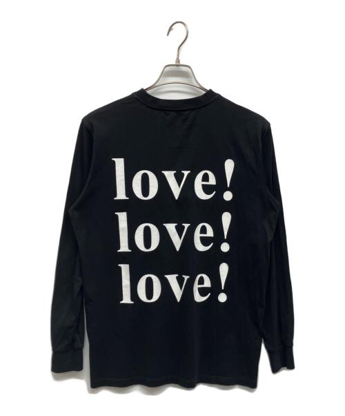 MSGM（エムエスジーエム）MSGM (エムエスジーエム) ロングスリーブカットソー ブラック サイズ:Mの古着・服飾アイテム