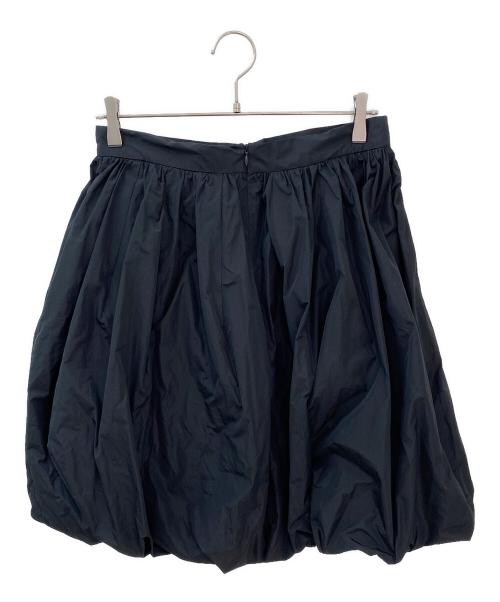 patou（パトゥ）patou (パトゥ) ファイユ バブル スカート ブラック サイズ:40の古着・服飾アイテム