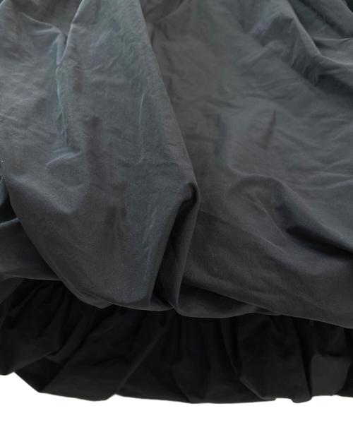 patou（パトゥ）patou (パトゥ) ファイユ バブル スカート ブラック サイズ:40の古着・服飾アイテム