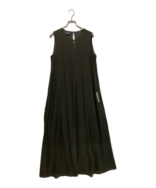 muta MARINE（ムータマリン）muta MARINE (ムータマリン) メッシュノースリーブワンピース オリーブ サイズ:2の古着・服飾アイテム