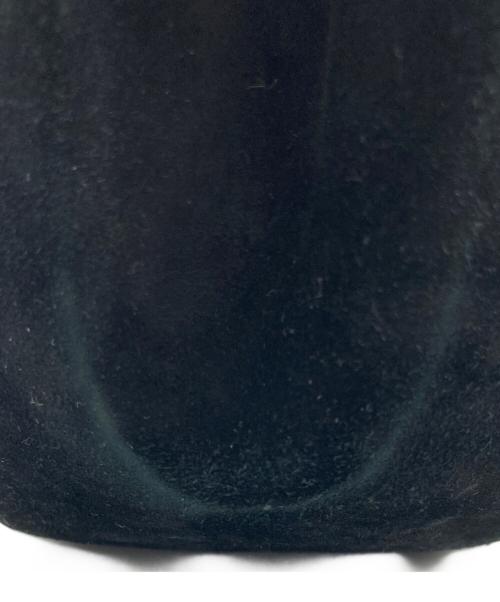 Salvatore Ferragamo（サルヴァトーレ フェラガモ）Salvatore Ferragamo (サルヴァトーレ フェラガモ) ベロアハンドバッグ ブラックの古着・服飾アイテム