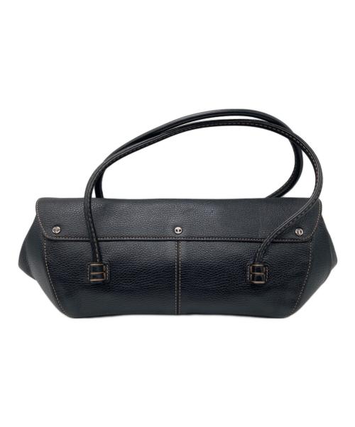 TOD'S（トッズ）TOD'S (トッズ) Corniche Wave East West Bag ブラックの古着・服飾アイテム