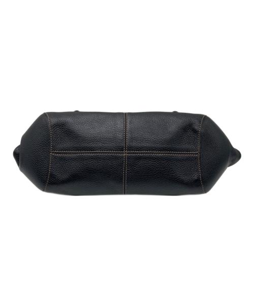 TOD'S（トッズ）TOD'S (トッズ) Corniche Wave East West Bag ブラックの古着・服飾アイテム