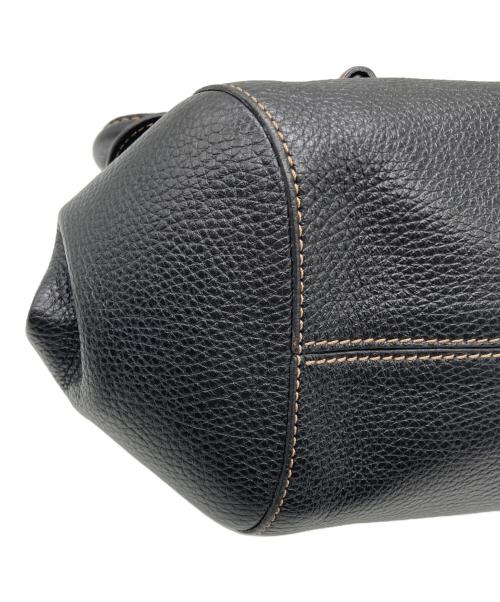 TOD'S（トッズ）TOD'S (トッズ) Corniche Wave East West Bag ブラックの古着・服飾アイテム