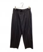 journal standard luxeジャーナルスタンダード ラックス）の古着「クリアツイルラインパンツ」｜ブラック