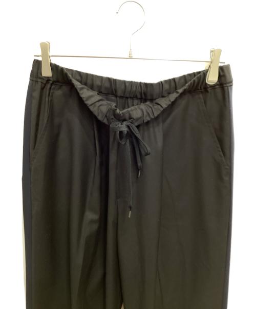 journal standard luxe（ジャーナルスタンダード ラックス）journal standard luxe (ジャーナルスタンダード ラックス) クリアツイルラインパンツ ブラック サイズ:Mの古着・服飾アイテム