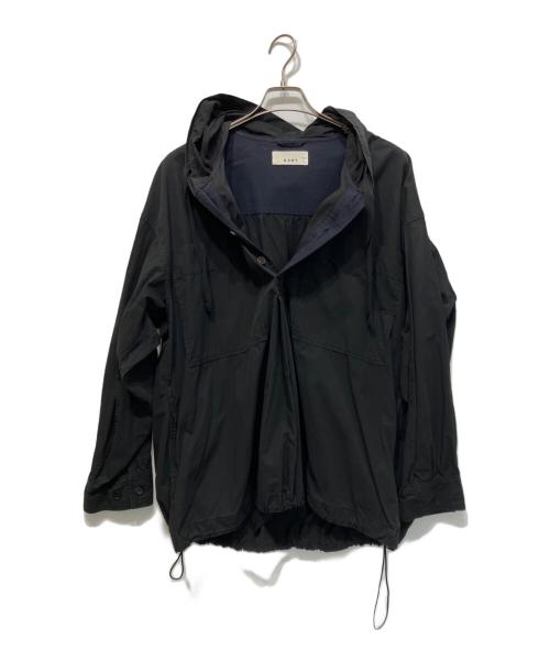 6397（シックススリーナインセブン）6397 (シックススリーナインセブン) COTTON ANORAK/コットンアノラックパーカー ブラック サイズ:Lの古着・服飾アイテム