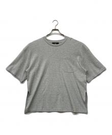 WEEKEND Max Mara（ウィークエンド マックスマーラ）の古着「25SS ピュア コットン ジャージー Tシャツ」｜グレー